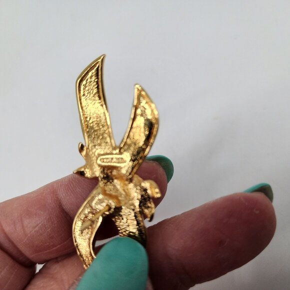 Set Of Awareness Ribbon Pins & Decorative Hand Pin With Floral Details Lot of 4 - Picture 8 of 8